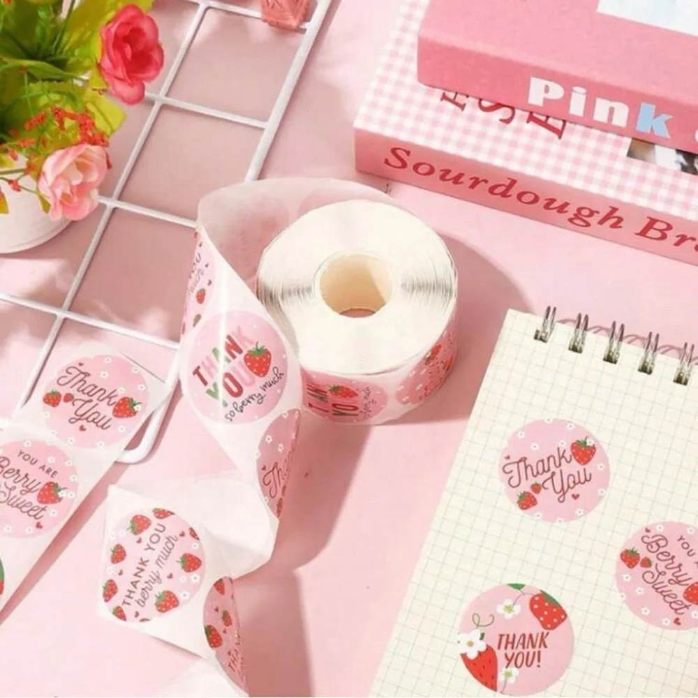 500pc Sticker Roll — Pick Your Design